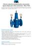 Válvula reductora-estabilizadora de presión aguas-abajo para altas presiones - Mod. RDA