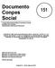 Documento Conpes. 151 Social. Consejo Nacional de Política Económica y Social República de Colombia Departamento Nacional de Planeación