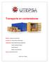 Transporte en contenedores