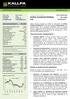 S/ Andino Investment Holding S.A. Cambio en ponderación de subsidiarias. EQUITY RESEARCH Actualización 3 de Octubre de 2012.