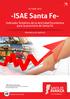 -ISAE Santa Fe- Indicador Sintético de la Actividad Económica para la provincia de Santa Fe OCTUBRE 2015 PROVINCIA DE SANTA FE