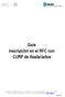 Guía Inscripción en el RFC con CURP de Asalariados
