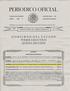 PERIODICO OFICIAL ORGANO DEL GOBIERNO CONSTITUCIONAL DEL. Registrado como artículo de segunda clase de fecha 23 de diciembre del año 1921