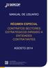 MANUAL DE USUARIO RÉGIMEN ESPECIAL CONTRATOS SECTORES ESTRATEGICOS DIRIGIDO A ENTIDADES CONTRATANTES
