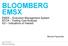 BLOOMBERG EMSX EMSX Execution Management System BTCA Trading Cost Analysis IOI Indications of Interest. Marcelo Figueiredo