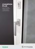 CHAMPION PLUS MULTICIERRE PARA PUERTAS Y VENTANAS CORREDERAS