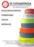 TELAS REFLECTANTES FORNITURAS LOGOS MÓDULOS
