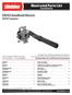 Illustrated Parts List Lista de Piezas