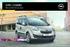 OPEL COMBO Manual de Instrucciones