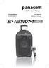 SP-3481WMXL2 User Manual STAGE SOUND S481WMrechargeable SPEAKER
