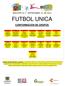 BOLETÍN No 5. SEPTIEMBRE 24 DE 2014 FUTBOL UNICA CONFORMACION DE GRUPOS