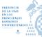 presencia de la uah en los principales rankings universitarios Actualizado en septiembre de 2017 Universidad de Alcalá