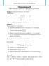 Matemáticas II Hoja 9: Derivadas y Aplicaciones. Representación de Funciones.