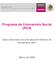 Programa de Coinversión Social (PCS) Datos Generales de la Evaluación Externa de Resultados 2007