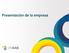 Presentación de la empresa