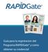 Guía para la registracion del Programa RAPIDGate y como obtener su credencial