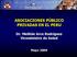 ASOCIACIONES PÚBLICO PRIVADAS EN EL PERU