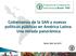 Gobernanza de la SAN y nuevas políticas públicas en América Latina: Una mirada panorámica. Quito, Abril de 2015