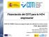 Financiación del CDTI para la I+D+i empresarial