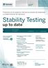 Profundice en los aspectos clave de los estudios de estabilidad y la determinación de impurezas. Stability Testing