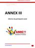 MEMÒRIA D AMIC-UGT, CATALUNYA 2010 ANNEX III. Informe de participació social.