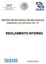 CENTRO DE ESTUDIOS TECNOLOGICOS industrial y de servicios No. 70 REGLAMENTO INTERNO