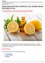 Aceite esencial de limón: beneficios, usos, posibles efectos secundarios y más