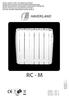RC - M HAVERLAND. Clase I IPX2. ESPAÑOL Pagina 2 FRANÇAISE Page 16 ENGLISH Page 30 PORTUGUÊS Pagina 44 DEUTSCHE Seite 58