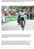 Vuelta a Cundinamarca: Miguel Rubiano ganó la etapa reina. Álvaro Gómez mantiene el liderato (FOTOS)