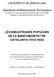 LES BIBLIOTEQUES POPULARS DE LA MANCOMUNITAT DE CATALUNYA ( )