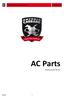 AC Parts: Instrucciones de uso /01. AC Parts. Instrucciones de uso. Español