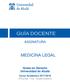 Grado en Derecho Universidad de Alcalá Curso Académico 2017/2018 4ºCurso 1er Cuatrimestre