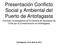 Presentación Conflicto Social y Ambiental del Puerto de Antofagasta
