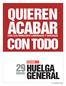 QUIEREN ACABAR CON LOS DERECHOS LABORALES Y SOCIALES CONTODO HUELGA GENERAL. marzo MADRID SINDICAL Nº 167. ABRIL 2012