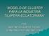 MODELO DE CLUSTER PARA LA INDUSTRIA TILAPERA ECUATORIANA POR: INGE MELISSA BEHR TACURY JUAN PABLO MOYANO ANTEPARA