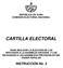 REPÚBLICA DE CUBA COMISIÓN ELECTORAL NACIONAL CARTILLA ELECTORAL