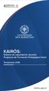 KAIRÓS: Sistema de capacitación docente Programa de Formación Pedagógica Inicial