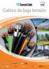 Cables de baja tensión