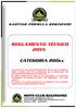 REGLAMENTO TÉCNICO 2015