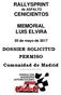 DOSSIER SOLICITUD PERMISO Comunidad de Madrid