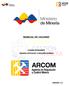 MANUAL DE USUARIO CAMBIO DE REGIMEN MINERIA ARTESANAL A PEQUEÑA MINERIA VERSIÓN: 1.0