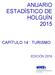 ANUARIO ESTADÍSTICO DE HOLGUÍN 2015 CAPÍTULO 14 : TURISMO