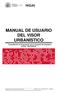 MANUAL DE USUARIO DEL VISOR URBANÍSTICO