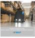 SMg Fregadora de pavimentos SMg. Robusta y potente, ideal para la limpieza de ambientes industriales