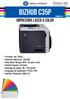 Bizhub C35p. Impresora laser a color. a0vd023la. Costo Opera vo Bizhub C35P. Costo Impresión Black