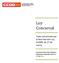 Ley Concursal. Texto actualizado por el Real Decreto Ley 3/2009, de 27 de marzo