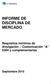 INFORME DE DISCIPLINA DE MERCADO. Requisitos mínimos de divulgación Comunicación A 5394 y complementarias
