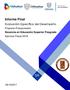 Informe Final. Evaluación Específica del Desempeño. Docencia en Educación Superior Posgrado Ejercicio Fiscal Programa Presupuestario