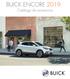BUICK ENCORE Catálogo de accesorios