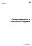 CAPITULO 4 Cineantropometría y Composición Corporal